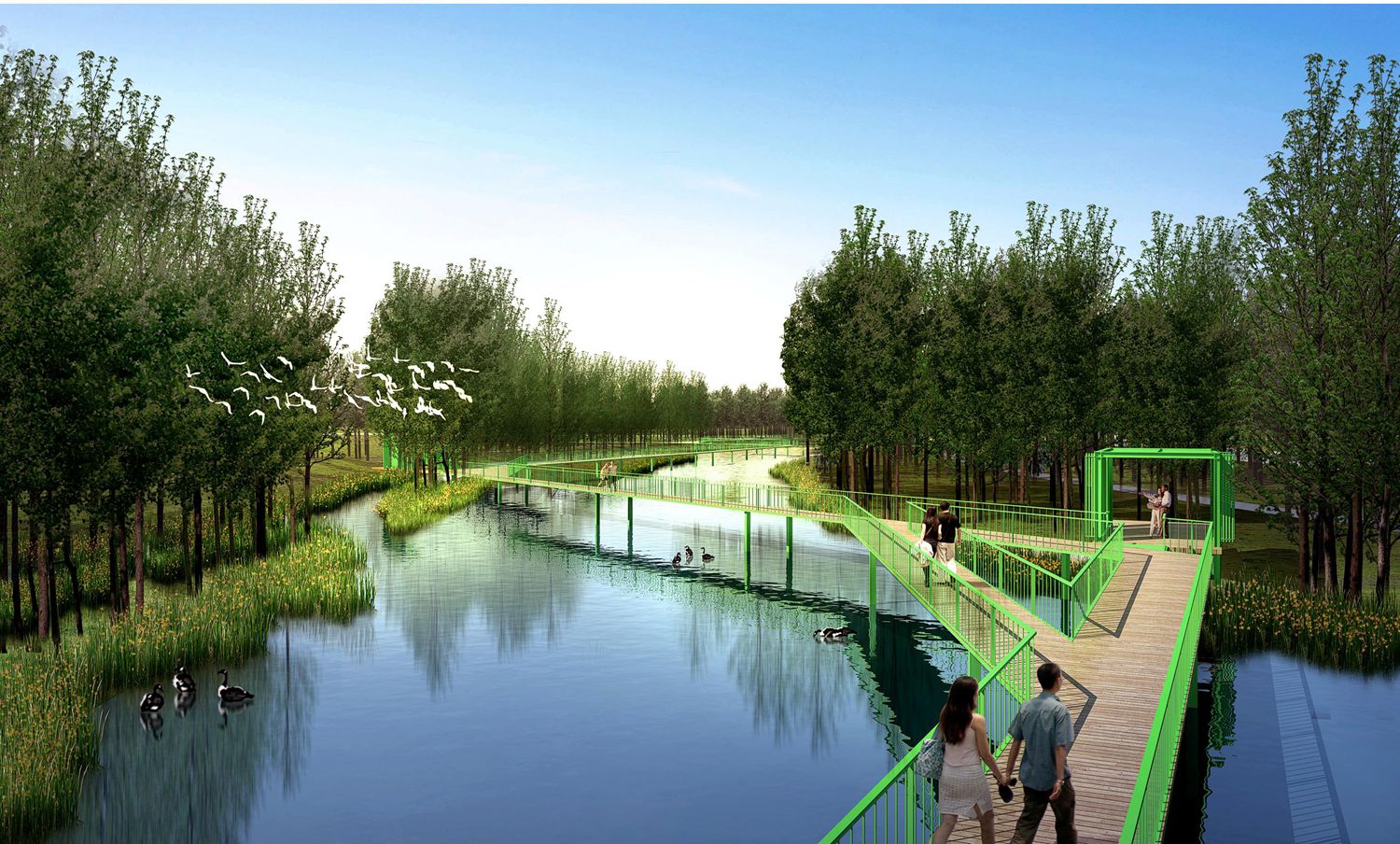杨下河滨水生态景观建设规划